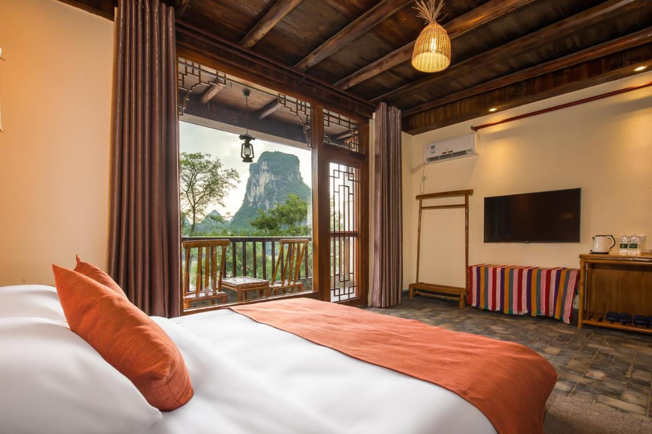 Yangshuo River Lodge Hotel-Free Pick Up From Yangshuo Area Over Three Nights Exterior photo